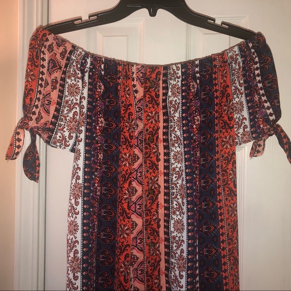 Rue21 Boho Mini Dress Size Small - Picture 5 of 9